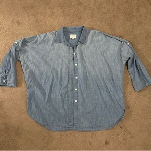 American Eagle Oversized Denim Shirt